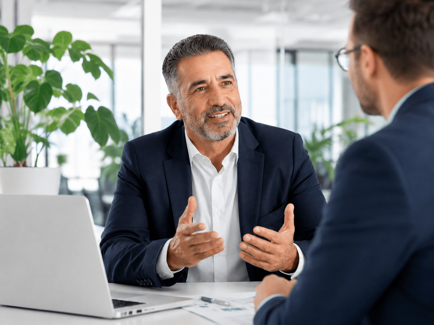 Executive leadership coaching session